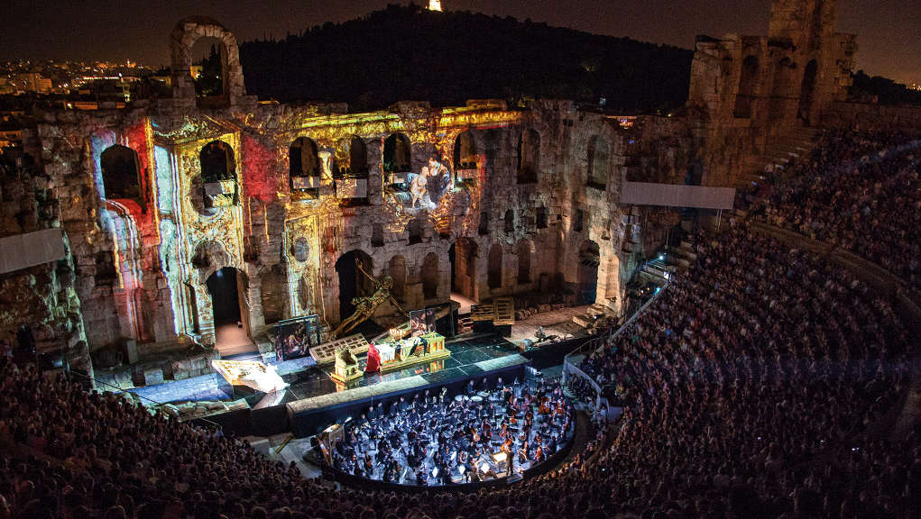 “Η Tόσκα” του Πουτσίνι από την Εθνική Λυρική Σκηνή στο Ηρώδειο