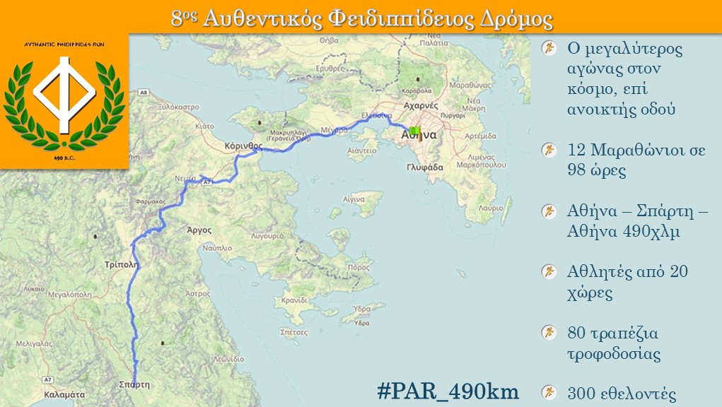 8ος Αυθεντικός Φειδιππίδειος Δόμος: 21-25 Νοεμβρίου 2024